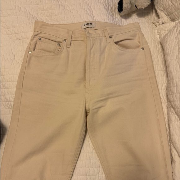 Agolde White Jeans - Picture 2 of 5